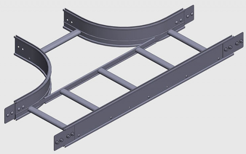 圓弧橋架安裝施工工法
